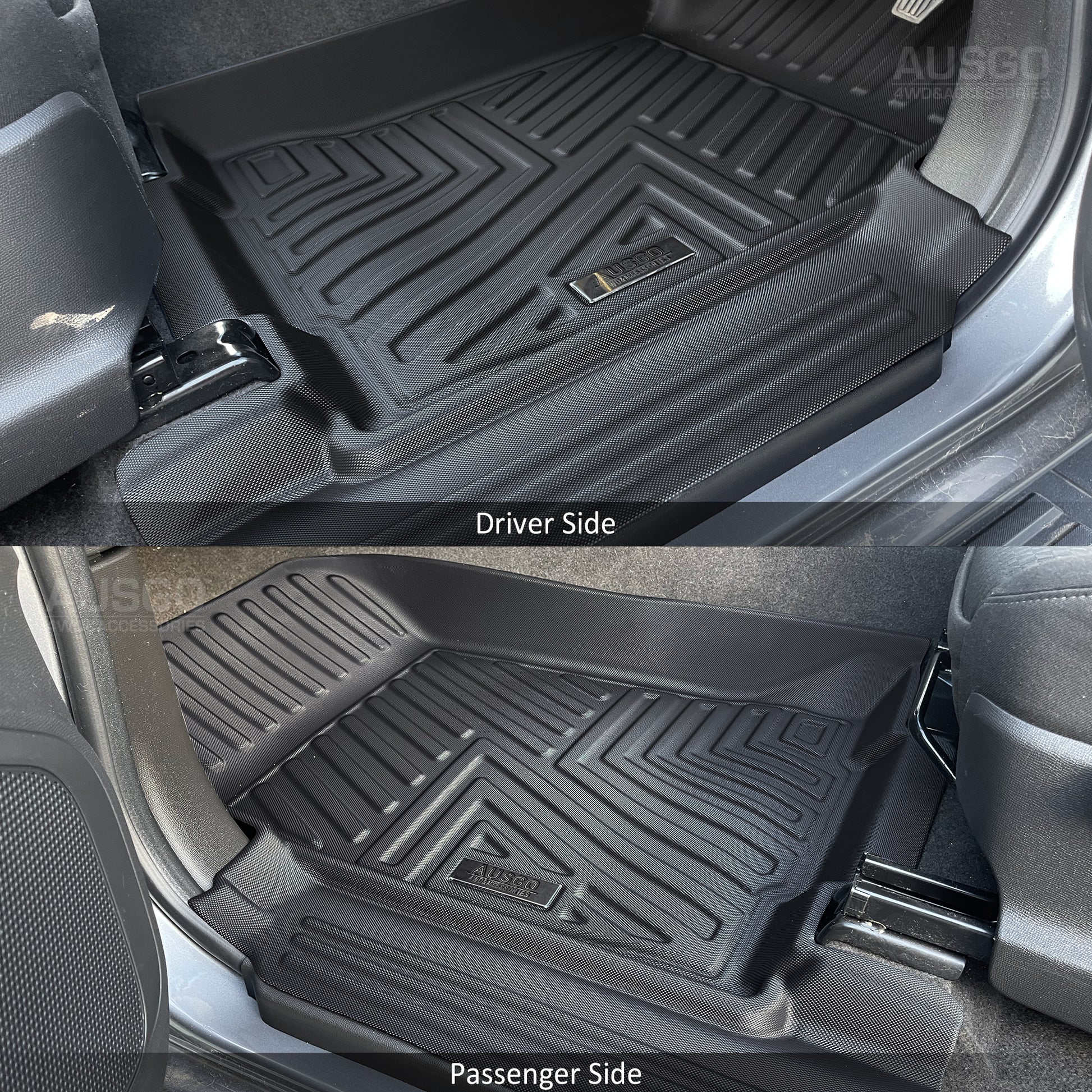 5D Car Floor Mats for Holden Colorado Single / Extra Cab 2012-Onwards