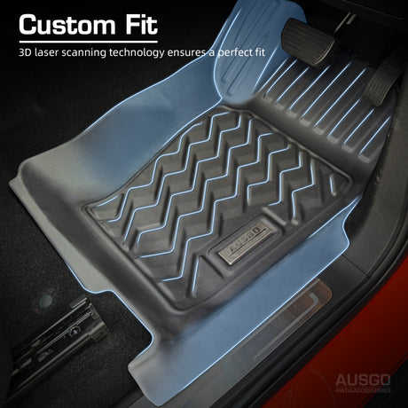 5D TPE Door Sill Covered Car Floor Mats for GWM Tank 300