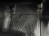 5D Car Floor Mats for Toyota Hilux Dual Cab 2015-2024 Auto Trans