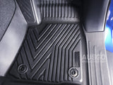 5D Car Floor Mats for Toyota Hilux Auto Transmission Dual Cab 2015-2024