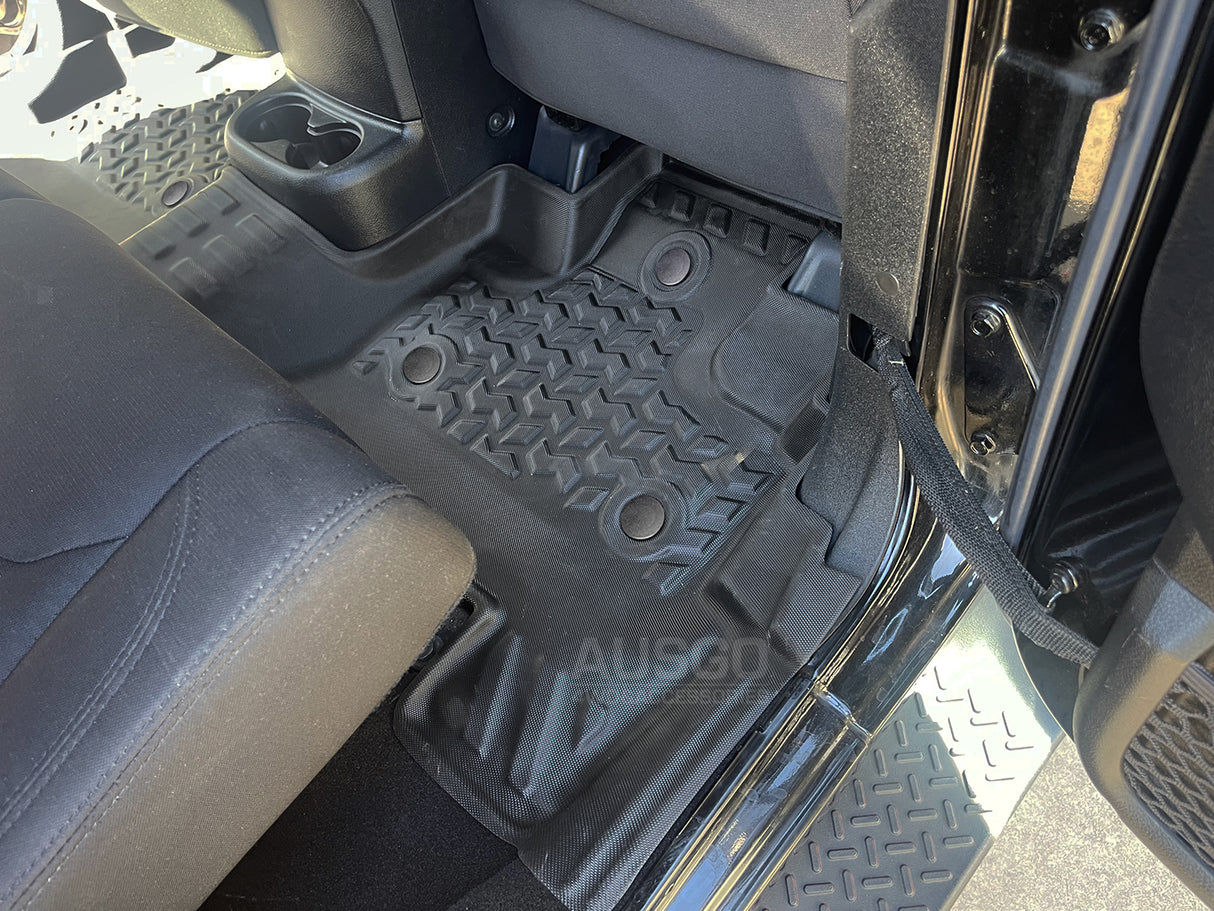 5D Car Floor Mats for Jeep Wrangler JK Series 4Door 2007-2011