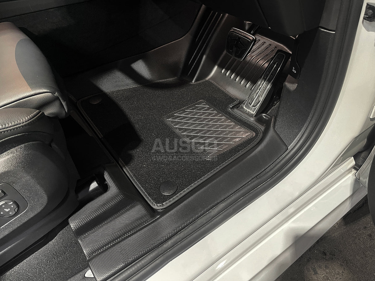 Double-Layer Car Floor Mats for BMW X5 G05 2018-Onwards