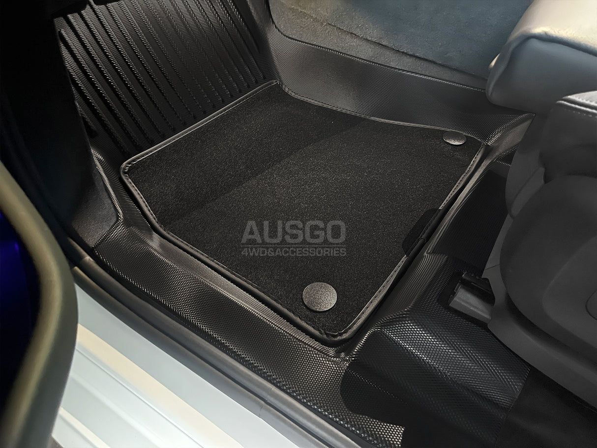 Double-Layer Car Floor Mats for BMW X5 G05 2018-Onwards