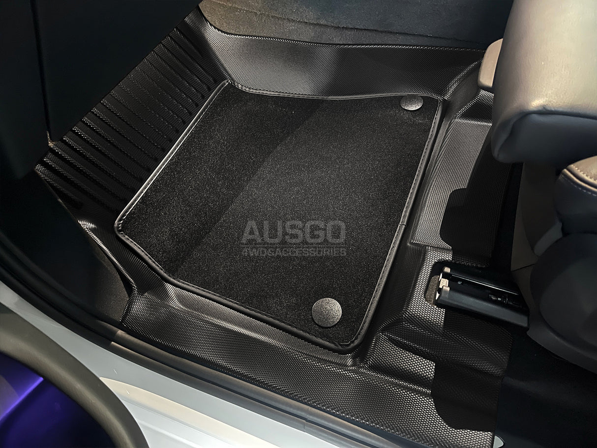 Double-Layer Car Floor Mats for BMW X5 G05 2018-Onwards