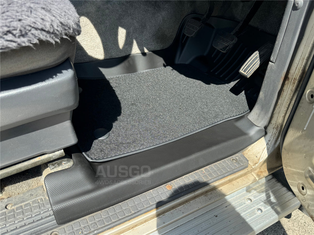 Double-Layer Car Floor Mats for Nissan Patrol GQ Y60 1988-1997