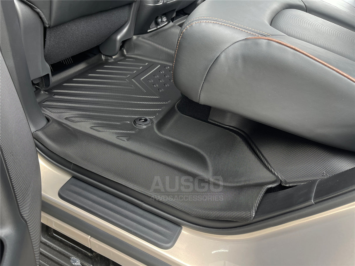 5D Moulded Car Floor Mats for Nissan Patrol Y62 2012-Onwards