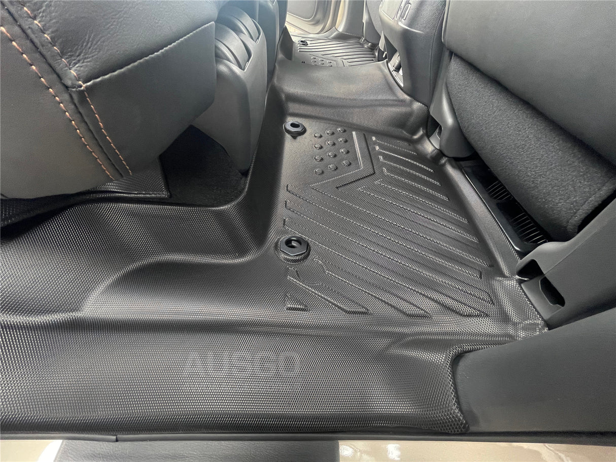 5D TPE Door Sill Covered Car Floor Mats for Infiniti QX80 Z62 2015-2019