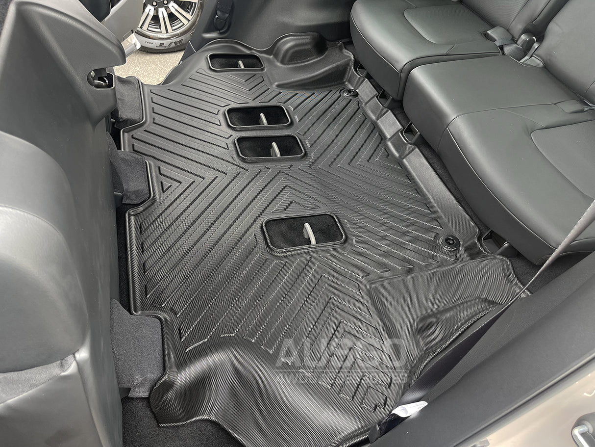 5D Moulded Car Floor Mats for Nissan Patrol Y62 2012-Onwards