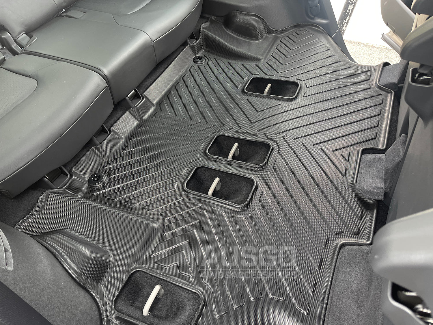 Double-Layer Car Floor Mats for Nissan Patrol Y62 2012-Onwards