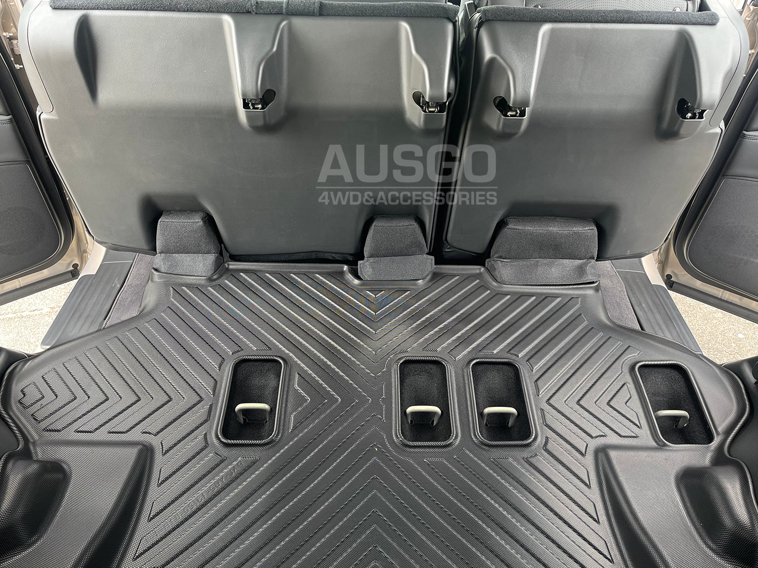 Double-Layer Car Floor Mats for Nissan Patrol Y62 2012-Onwards