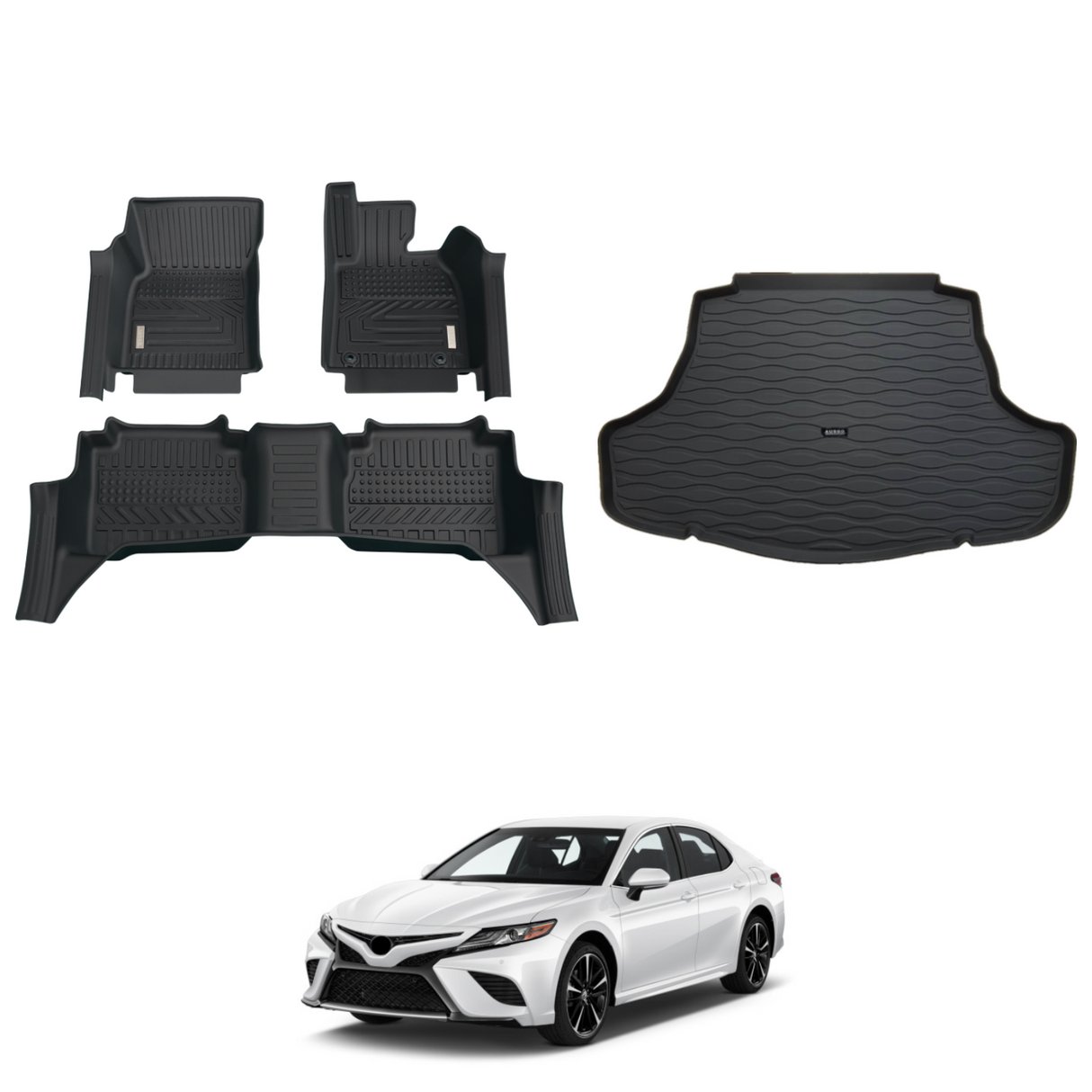 5D Car Floor Mats for Toyota Camry 2017-2024