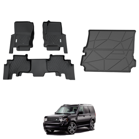 5D Car Floor Mats for Land Rover Discovery 3 4 2004-2017