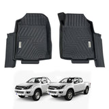 5D Moulded Car Floor Mats for ISUZU D-MAX DMAX Single / Extra Cab 2012-2020