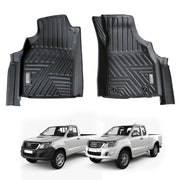 5D Car Floor Mats for Toyota Hilux Single / Extra Cab 2005-2015