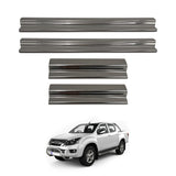 Stainless Door Sill Protector for ISUZU DMAX D-MAX Dual Cab 2012-2020