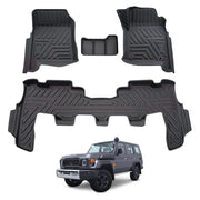 5D Car Floor Mats for Toyota LandCruiser 76 LC76 2023-Onwards