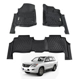 5D Car Floor Mats for Lexus LX570 LX Series 2008-2012