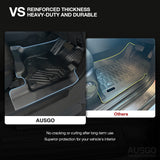 5D Moulded Car Floor Mats for Mitsubishi Pajero Sport 2015-Onwards 7 Seats