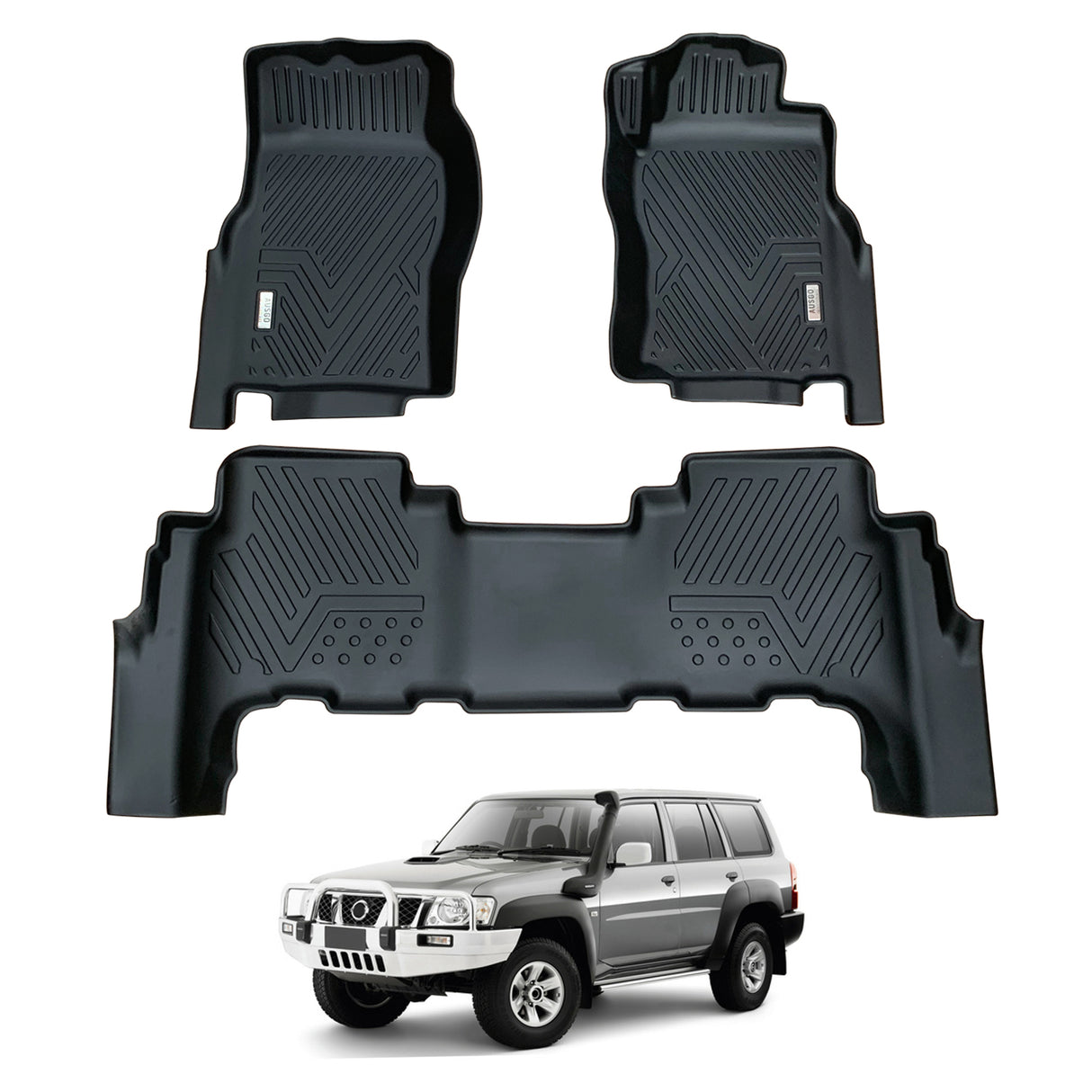 5D Car Floor Mats for Nissan Patrol GU Y61 1997-2015