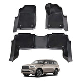 Double-Layer Car Floor Mats for Infiniti QX80 Z62 2015-2019