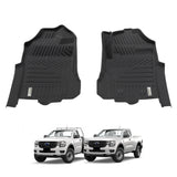 5D Car Floor Mats for Ford Ranger Single / Extra Cab Next-Gen 2022-Onwards