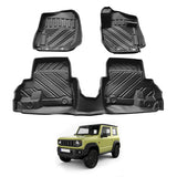 3D Floor Mats for Suzuki Jimny Auto Transmission 3Door 2018-Onwards