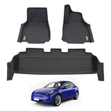 5D Moulded Car Floor Mats for Tesla Model Y 2022-Onwards