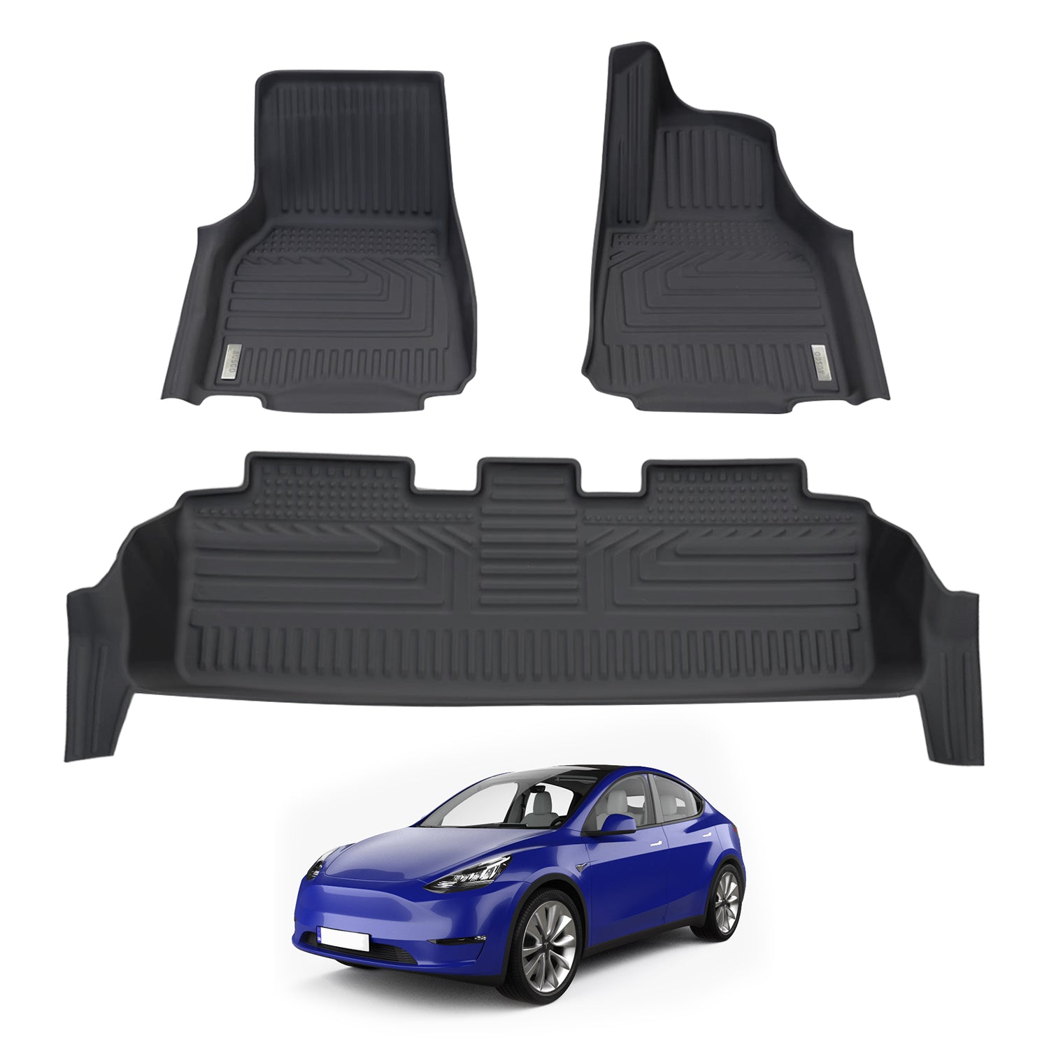 5D Car Floor Mats for Tesla Model Y 2022-Onwards