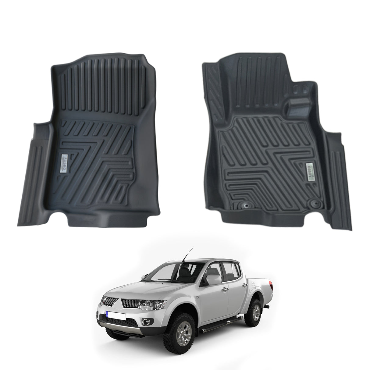 5D Car Floor Mats for Mitsubishi Triton Dual Cab 2006-2015