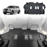 Third Row Floor Mat  for Nissan Patrol Y62 2012-Onwards