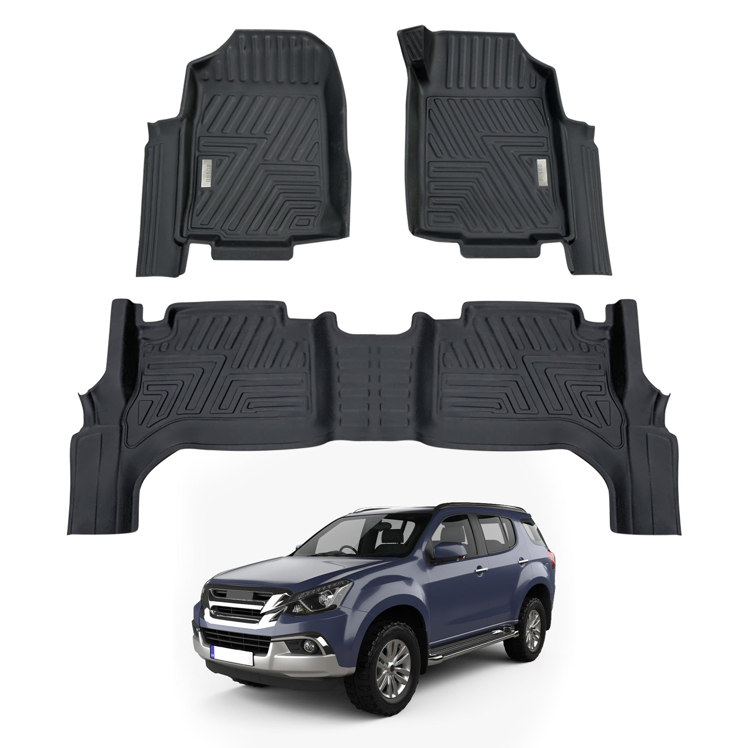 PRE-ORDER 5D Car Floor Mats for ISUZU MUX MU-X 2013-2021