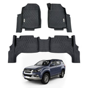 PRE-ORDER 5D Car Floor Mats for ISUZU MUX MU-X 2013-2021