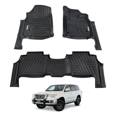 5D Car Floor Mats for Toyota LandCruiser 200 LC200 2007-2012