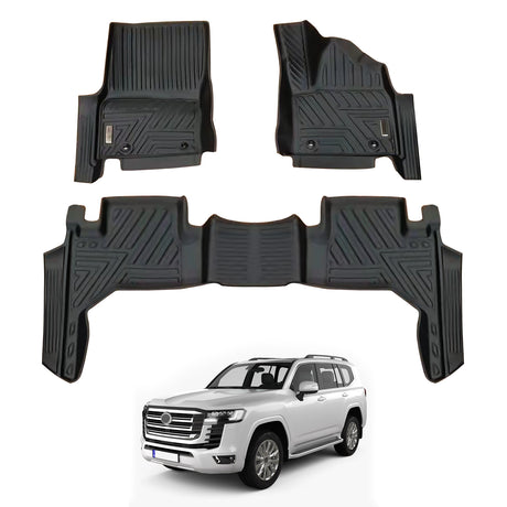 5D Car Floor Mats for Toyota LandCruiser 300 LC300 2021-Onwards