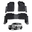 Double-Layer Car Floor Mats for Nissan Patrol Y62 2012-Onwards