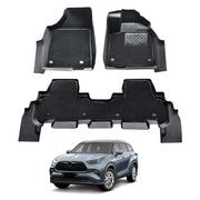 Double-Layer Car Floor Mats for Toyota Kluger 2013-2021