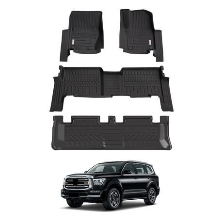 5D Moulded Car Floor Mats for GWM Tank 500 Tank500 2024-Onwards