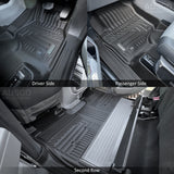 5D TPE Door Sill Covered Car Floor Mats for Ford F-150 F150 2023-Onwards
