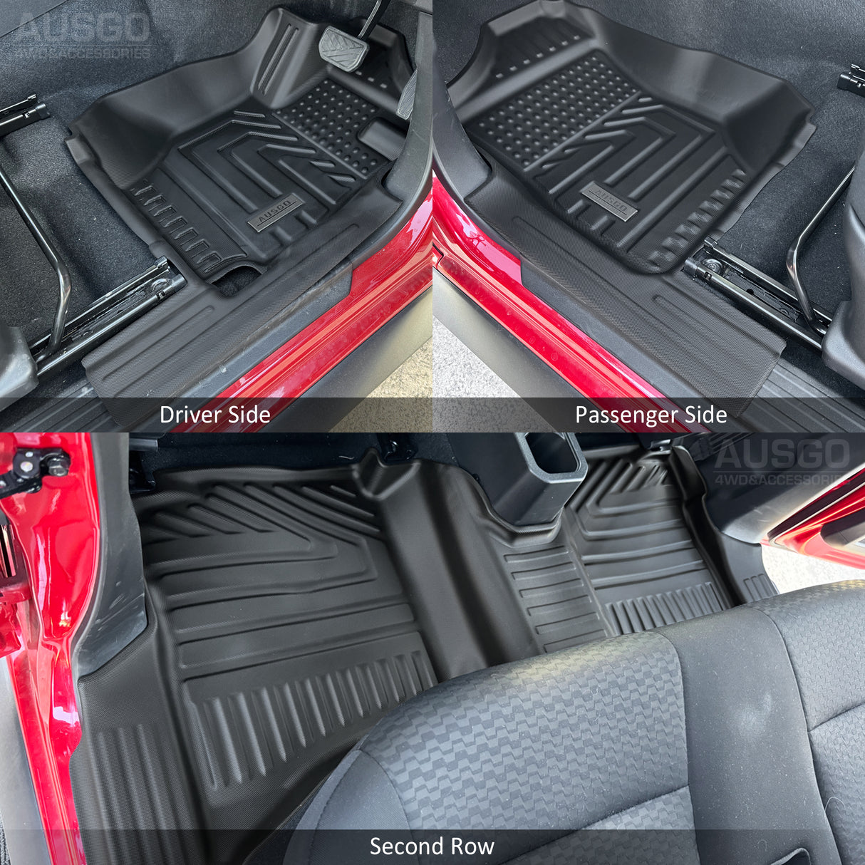 5D Moulded Car Floor Mats for Suzuki Jimny XL 5-Door 2023-Onwards