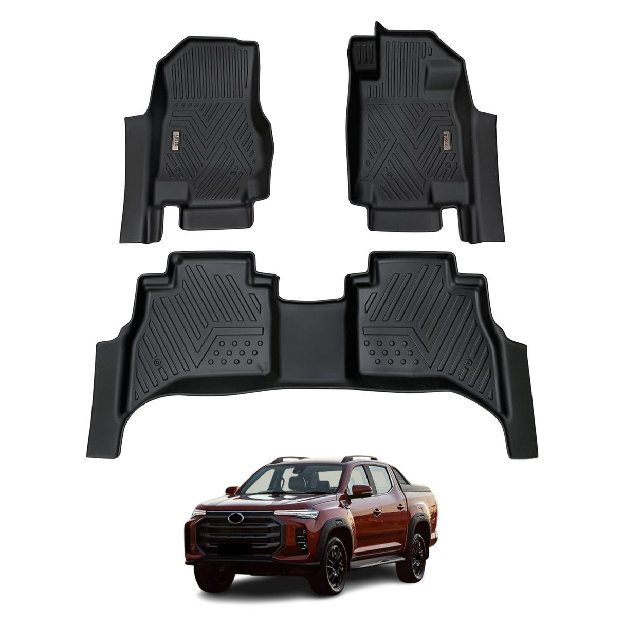 PRE-ORDER 5D Car Floor Mats for LDV T60 2017-Onwards