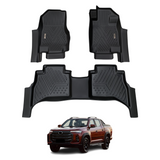 5D Car Floor Mats for LDV T60 Auto Transmission 2017-Onwards