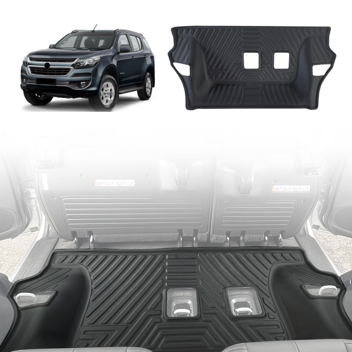 Third Row Floor Mat for Holden Trailblazer 2016-2020