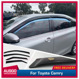 Luxury Weather Shields for Toyota Camry 2015-2017