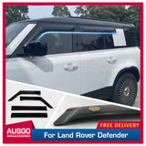 Wide Type Weather Shields for Land Rover Defender L663 series 110 / 130 2020-Onwards