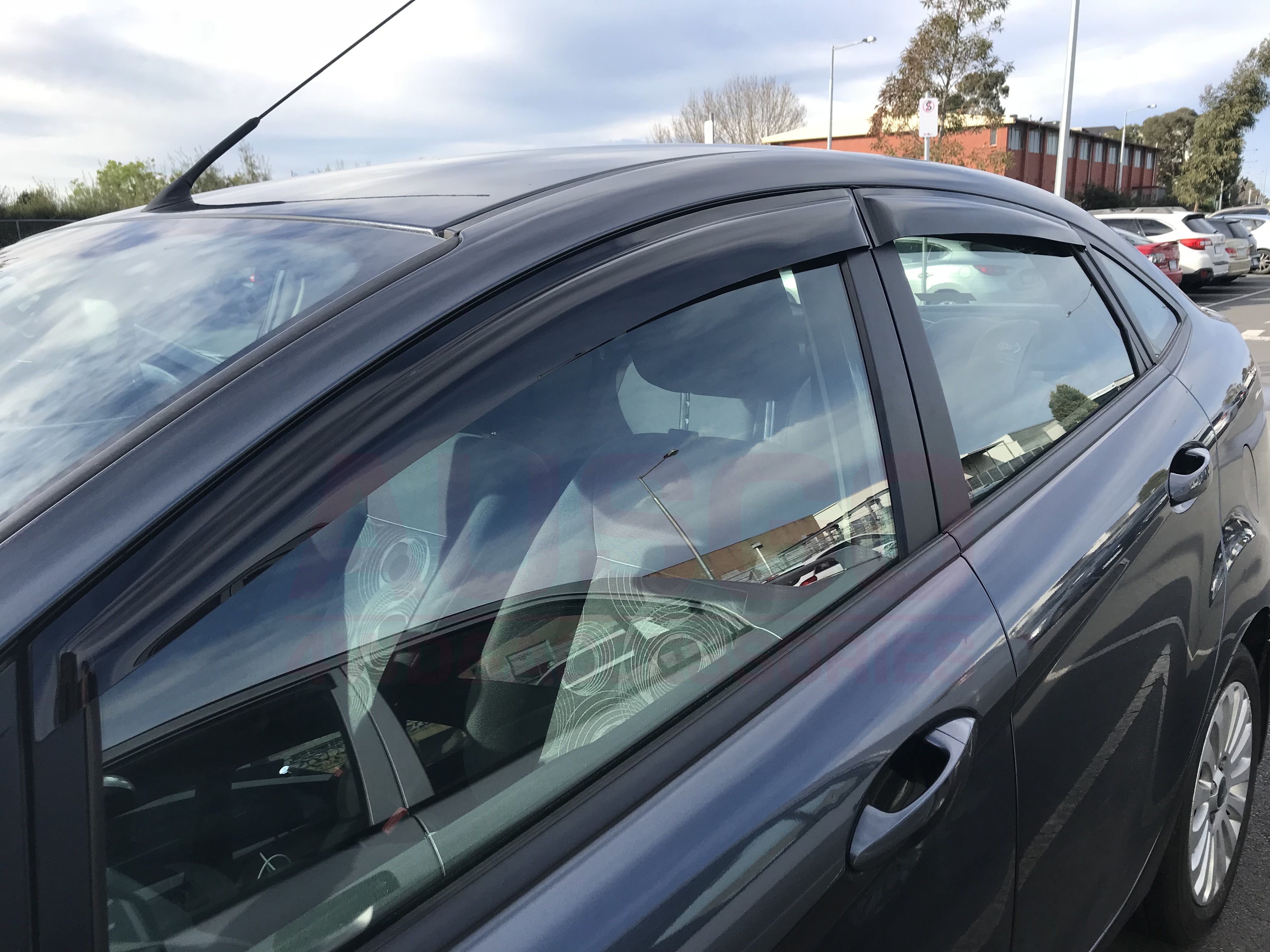 Weather Shields for Ford Fiesta WT Series Sedan 2010-2019