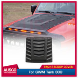 PRE-ORDER Bonnet Scoop Hood Cover for GWM Tank 300 Matte Black