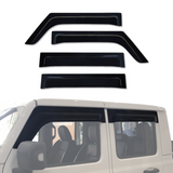 Wide Type Weather Shields for Jeep Gladiator Dual Cab 2020-Onwards