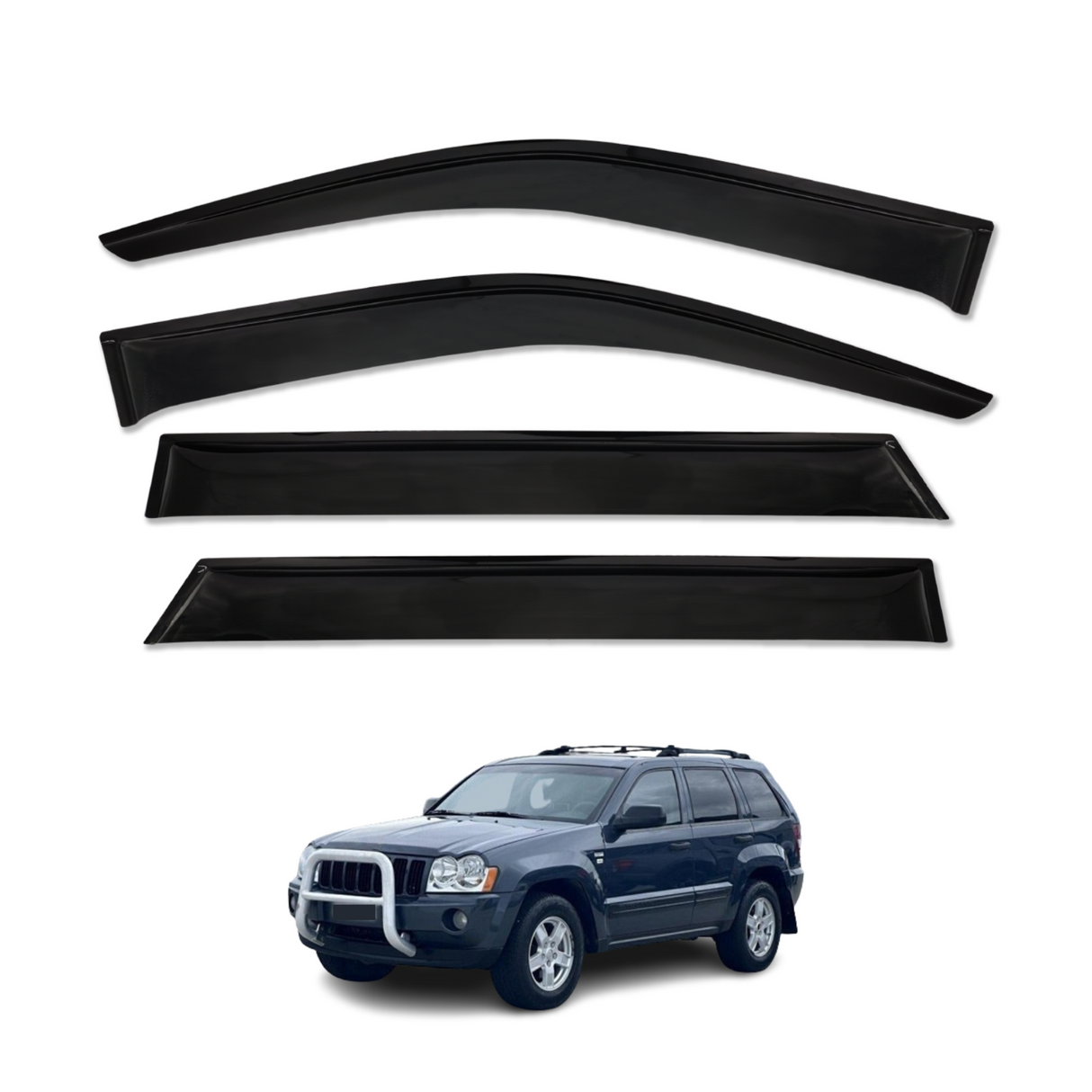 Weather Shields for Jeep Grand Cherokee WH 2005-2010