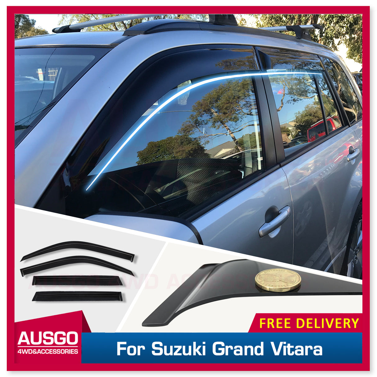 Weather Shields for Suzuki Grand Vitara 2006-2018