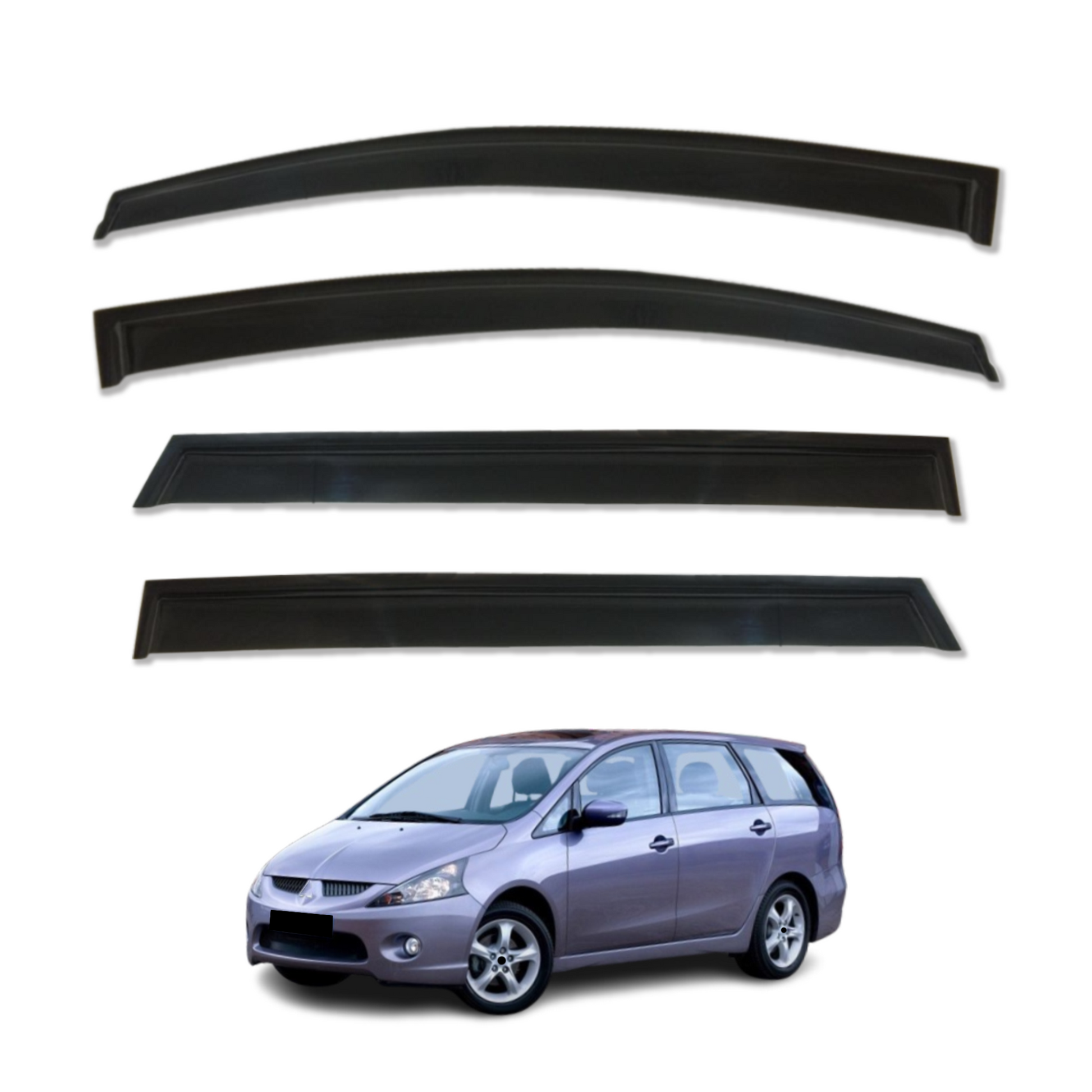 Weather Shields for Mitsubishi Grandis 2004-2010